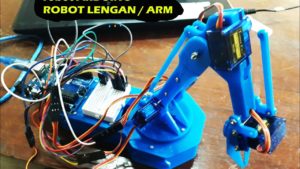 #3 Robot ARM ( Robot Lengan ) Menggunakan ARDUINO