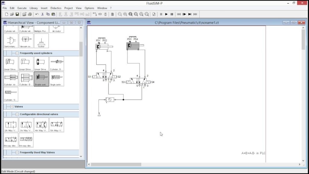 Automation Of Multiple Cylinder In Sequence A+B+A B In PLC Using ...