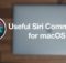 Useful Siri Commands for macOS