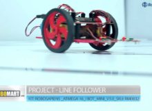 Working of Line Follower Robot base on ATMEGA 16 IBOT Mini V3.0