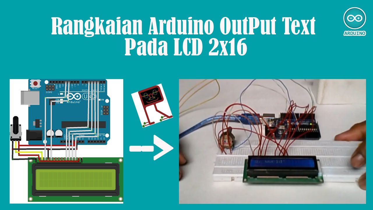 Belajar Arduino Rangkaian Arduino Output Text Pada Lcd Teknik Hot Sex