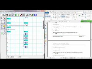 Contoh Simulasi Diagram Ladder untuk Gerbang Logika dengan Virtual PLC