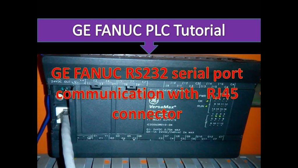 GE FANUC RS232 Serial Port Communication With RJ45 Connector | TEKNIK ...