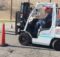 Learning to drive a forklift FAIL