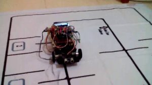 mobil parkir otomatis dengan arduino