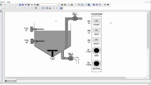 Pengisian Dan Pengosongan Bak Air Otomatis Menggunakan PLC Unity Pro