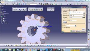 Spur gear in catia V5