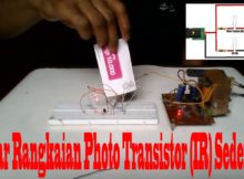 Uji Coba - Belajar Dasar Photo Transistor (IR)