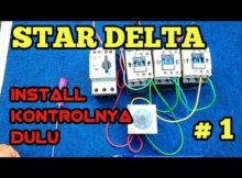 Merakit Rangkaian Kontrol STAR DELTA # Part 1