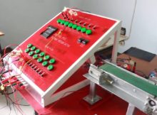 Sequential Conveyor Simulator with Omron PLC CP1E E20 SDR-A