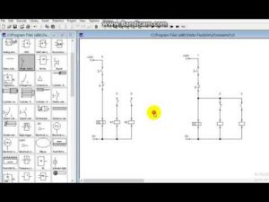 Instalasi Kontrol Motor Listrik  Secara Bergantian Dengan Festo FluidSim