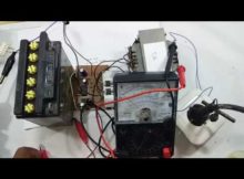 simple inverter 12 v to 220 v NE 555 + 4017