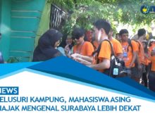 Telusuri Kampung, Mahasiswa Asing Diajak Mengenal Surabaya Lebih Dekat