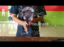 Cara kerja Sistem Pneumatik sederhana.