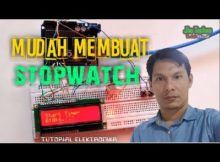 CARA MEMBUAT STOPWATCH TIMER MENGGUNAKAN ARDUINO + LCD | TUTORIAL BELAJAR ELEKTRONIKA