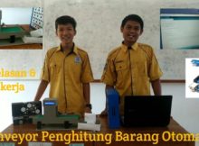 Conveyor Penghitung Barang Otomatis " menggunakan Arduino Uno dan Sensor Inframerah "