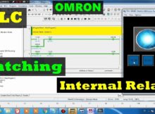 Fungsi Latching dan Internal Relay pada PLC OmRon