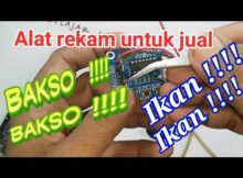 isd1820 ,ic rekam iklan dan arduino