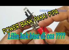 Lilin elektronik plus power bank