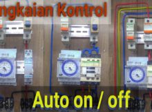 Membuat Rangkaian kontrol auto on/off untuk peralatan listrik