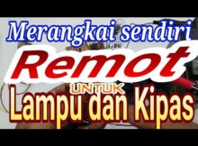 Membuat remot lampu dan kipas