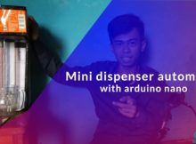 Mini Dispenser Automatic dengan arduino nano