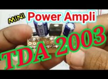 mini power amplifier TDA 2003  plus regulator isd1820