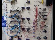 Pneumatic PLC Control Project A+ B+ A- B- with Ladder Diagram in GX Works 2 Electro-pneumatics