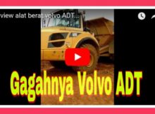 review alat berat volvo ADT...