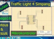 Simulasi Traffic Light 4 Simpang Menggunakan Mikrokontroler ATMEGA 16 pada Proteus dan CVAVR