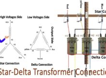 Star-Delta Transformer connection | Star-Delta | Transformer | 1 phase Transformer