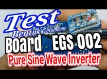 Test board EGS002 pure sine wave inverter