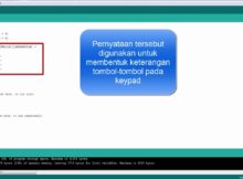 Belajar Arduino 6 : Pengujian Tombol Keypad 4x4 di Serial Monitor