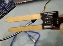 Belajar Arduino+ Soil Moisture Sensor