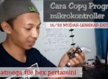 Cara Copy Software File Hex Mikrokontroller Atmega 16/32 Pertamini Pom Mini Digital