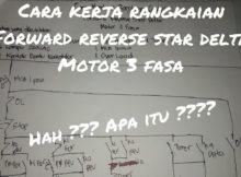 CARA KERJA RANGKAIAN CONTROL FORWARD REVERSE STAR DELTA