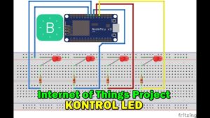 IoT Control LED - NodeMCU ESP8266 And Blynk