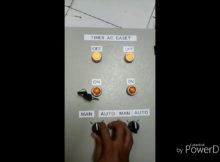 Rangkaian kontrol ac pendingin dengan timer theben