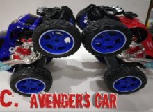 Remote control Avengers car, kids Remote control car, Fun Reload