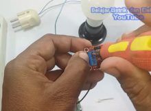 Saklar lampu sensor gerak PIR HC SR501 tanpa arduino