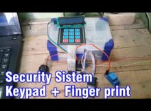 Security sistem dengan keypad & fingerprint berbasis Arduino