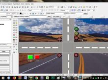 SIMULASI PROGRAM LAMPU LALU LINTAS SIMPANG 4 MENGGUNAKAN CX-PROGRAMMER DAN CX-DESIGNER