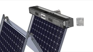 Smart Retractable Solar Panel For Sun Tracking System- CAD Design ||Solidworks||