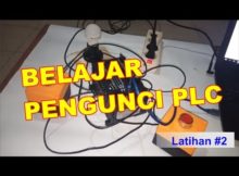 Belajar PLC ke dua membuat diagram leader pengunci (INTERLOCK)