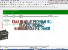 CARA MEMBUAT PROGRAM PLC REVERSE FORWARD MENGGUNAKAN PLC OMRON #Cxprogrammer #reverse #Forward