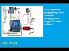 Menggulung kawat email otomatis menggunakan arduino dan keypad 3*4