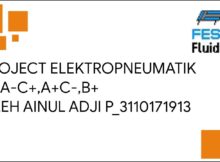 Project 9 Elektropneumatik menggunakan FluidSIM