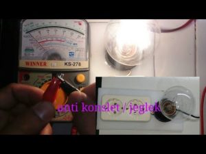 Cara membuat Rangkaian anti konsleting/anti jeglek untuk servis elektronika ( lampu & power supply )