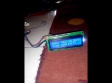 Jam digital dengan relay arduino nano