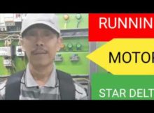 RUNNING MOTOR STAR DELTA